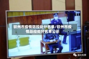 钦州市疫情防控处分名单/钦州市疫情防控处分名单公示
