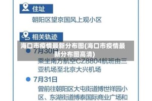 海口市疫情最新分布图(海口市疫情最新分布图高清)