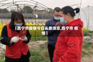 【西宁市疫情今日头条消息,西宁市 疫情】