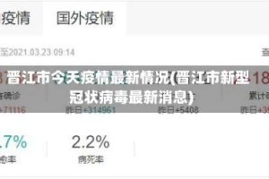 晋江市今天疫情最新情况(晋江市新型冠状病毒最新消息)