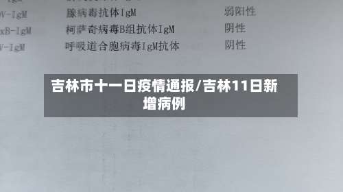 吉林市十一日疫情通报/吉林11日新增病例-第2张图片