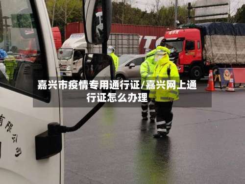 嘉兴市疫情专用通行证/嘉兴网上通行证怎么办理-第1张图片