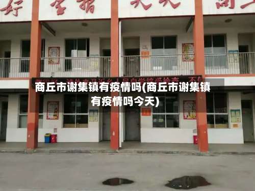 商丘市谢集镇有疫情吗(商丘市谢集镇有疫情吗今天)-第2张图片
