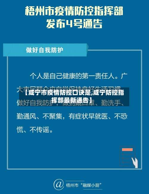 【咸宁市疫情防控口诀是,咸宁防控指挥部最新通告】-第2张图片