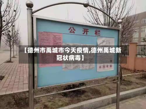 【德州市禹城市今天疫情,德州禹城新冠状病毒】-第1张图片